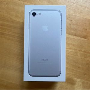 iPhone 7 128 GB Silver BOX ONLY